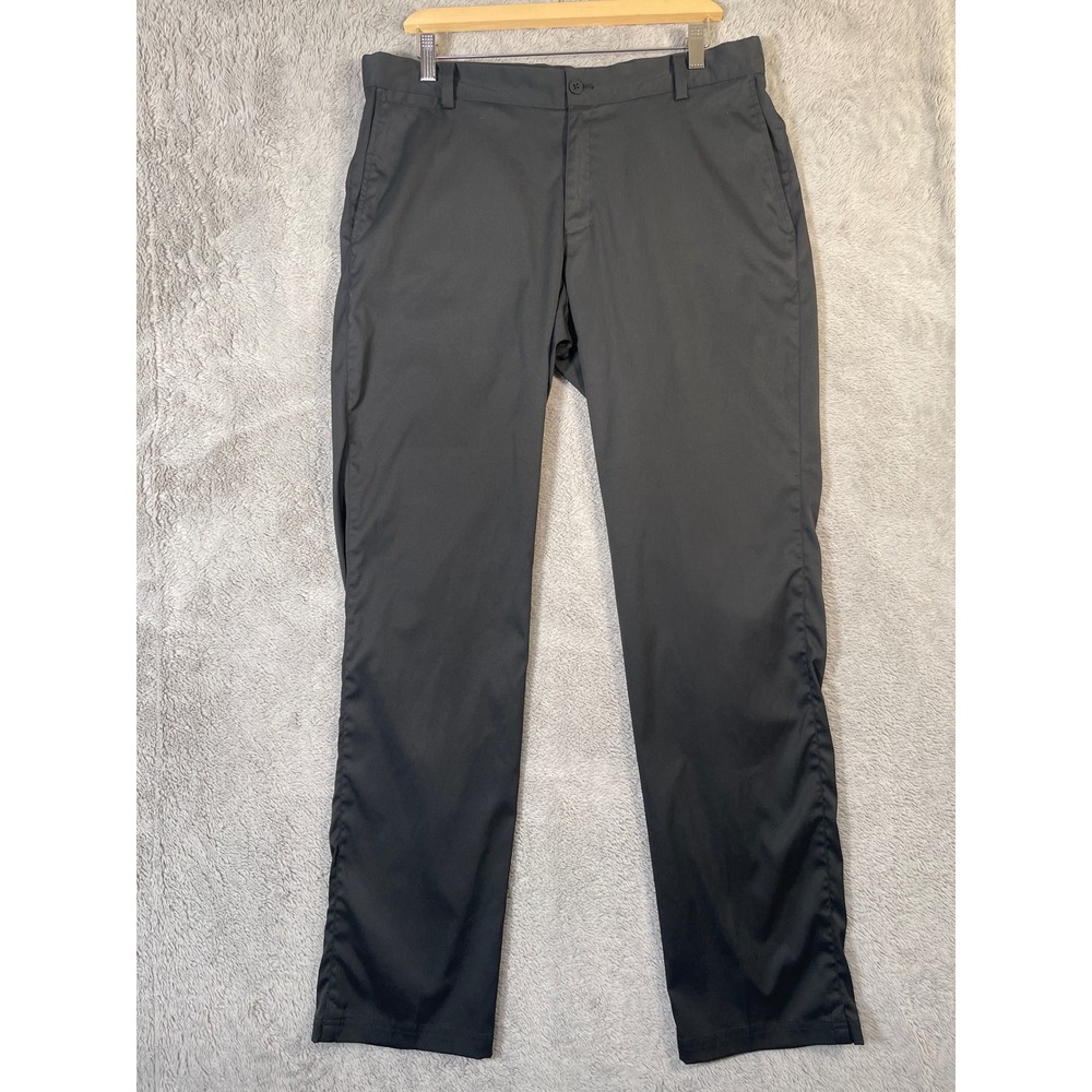 Nike Golf Tour Performance Dri-Fit Men's Golf Pants 34x33.5 Black Resort Preppy